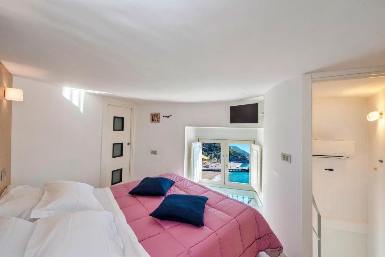 Apartamento Il Nido Del Gabbiano Minori Exterior foto