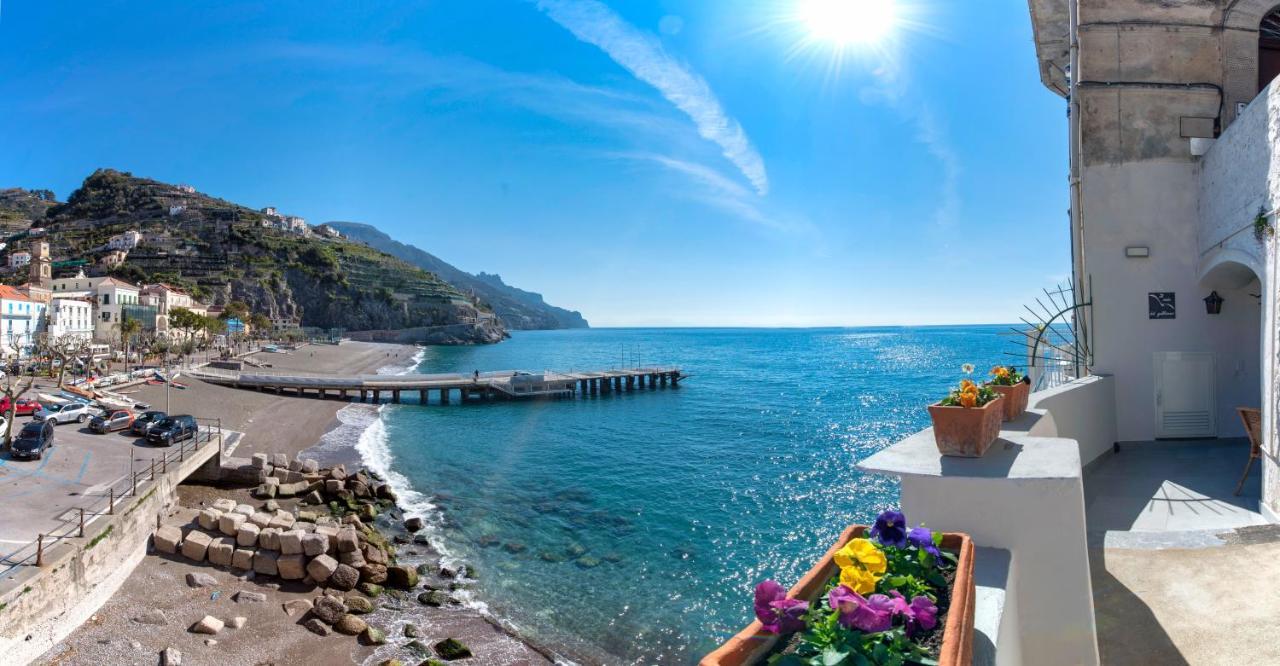 Apartamento Il Nido Del Gabbiano Minori Exterior foto
