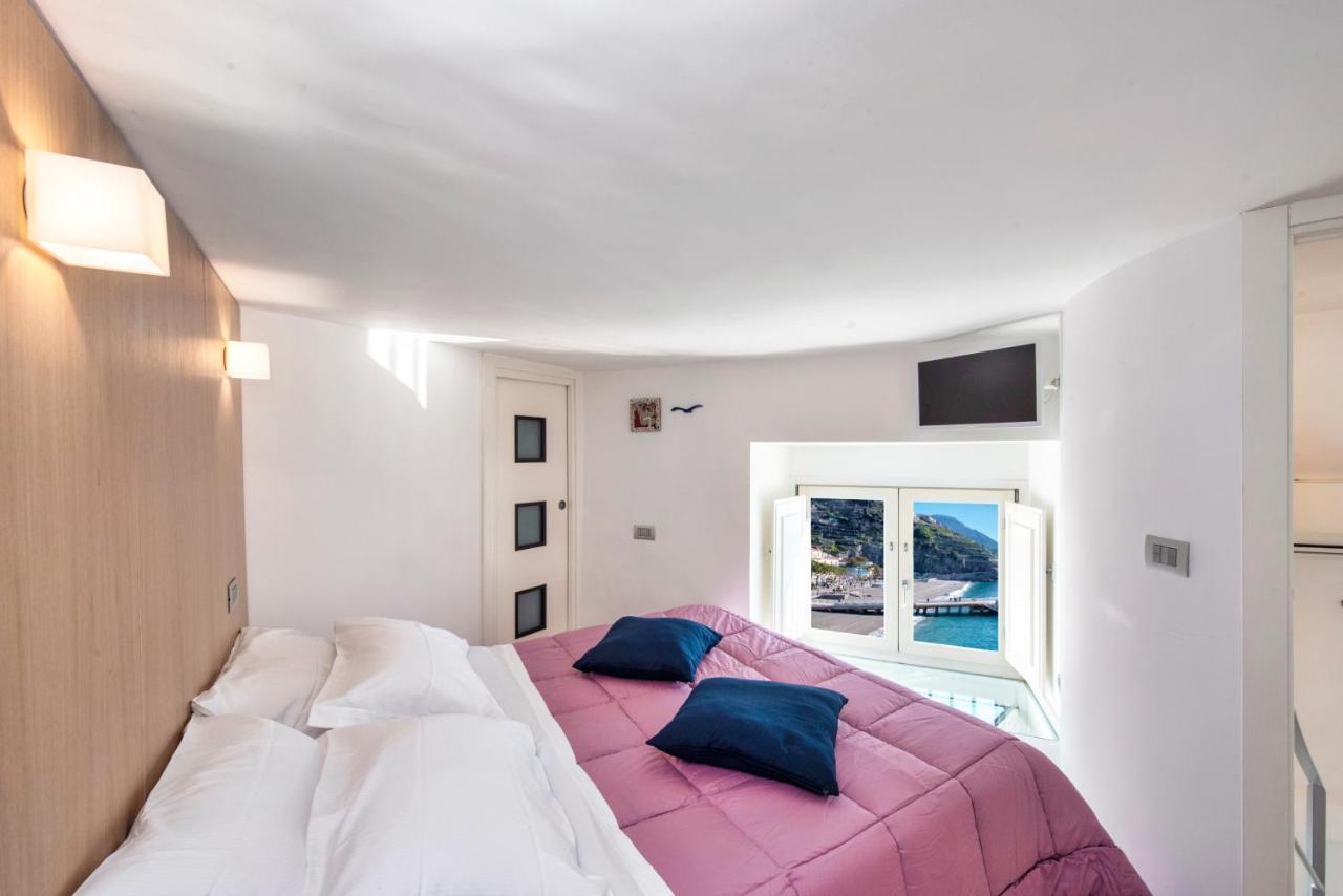 Apartamento Il Nido Del Gabbiano Minori Exterior foto